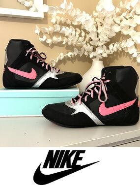 Rare⭐️Like New 2012 Nike Greco Supreme Wrestling High Top Shoes Women’s Size 8
